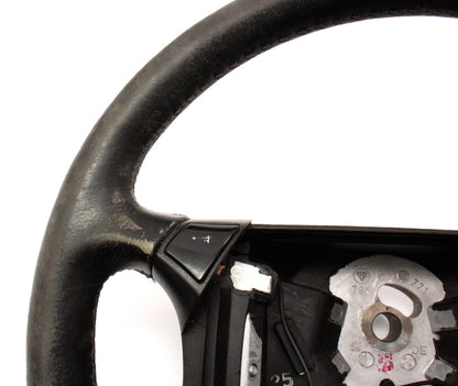 4 Spoke Leather Steering Wheel 90-93 VW Cabriolet Mk1 Genuine ~ 155 419 091