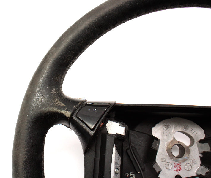 4 Spoke Leather Steering Wheel 90-93 VW Cabriolet Mk1 Genuine ~ 155 419 091