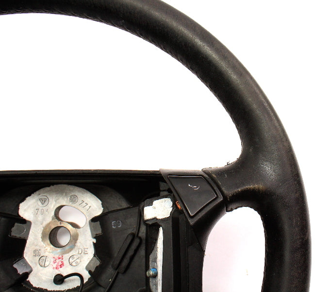 4 Spoke Leather Steering Wheel 90-93 VW Cabriolet Mk1 Genuine ~ 155 419 091