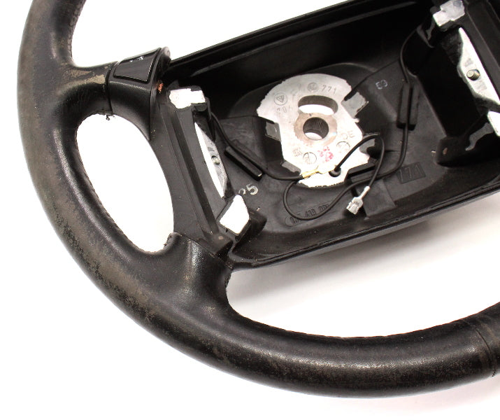 4 Spoke Leather Steering Wheel 90-93 VW Cabriolet Mk1 Genuine ~ 155 419 091