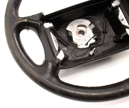 4 Spoke Leather Steering Wheel 90-93 VW Cabriolet Mk1 Genuine ~ 155 419 091