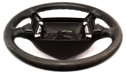 4 Spoke Leather Steering Wheel 90-93 VW Cabriolet Mk1 Genuine ~ 155 419 091