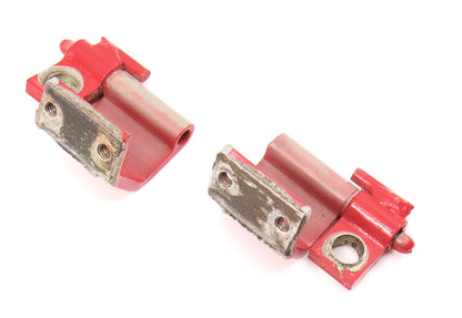 Trunk Lid Hinges 80-93 VW Rabbit Convertible Cabriolet MK1 Red 155 827 301 / 302
