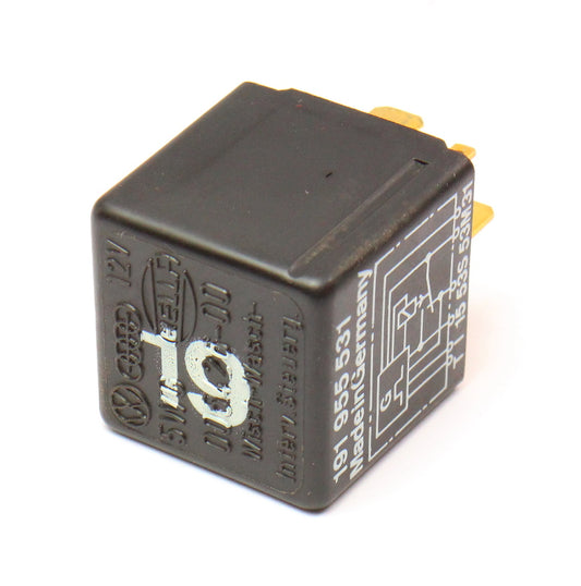 Relay 19 VW Audi Jetta Golf Rabbit Passat Corrado Cabriolet Genuine 191 955 531