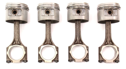 1.8 8V Piston & Connecting Rod Set 85-92 VW Jetta Golf GTI MK2 Cabriolet 80.985