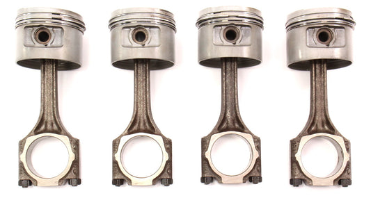 1.8 8V Piston & Connecting Rod Set 85-92 VW Jetta Golf GTI MK2 Cabriolet 80.985