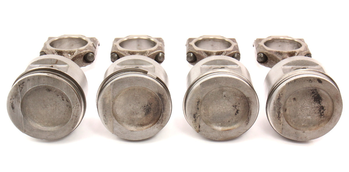 1.8 8V Piston & Connecting Rod Set 85-92 VW Jetta Golf GTI MK2 Cabriolet 80.985