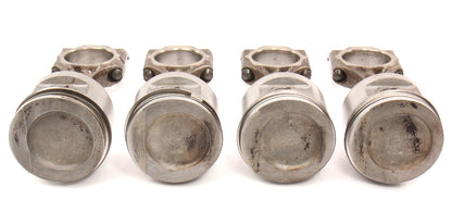 1.8 8V Piston & Connecting Rod Set 85-92 VW Jetta Golf GTI MK2 Cabriolet 80.985