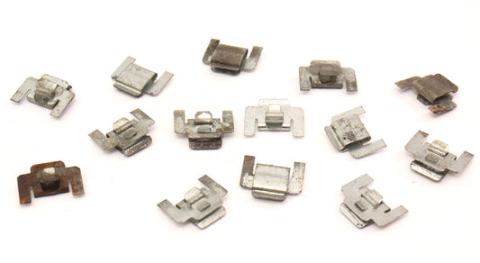 14 Window Scraper Trim Clips 75-93 VW Rabbit & Convertible Cabriolet MK1 Vanagon
