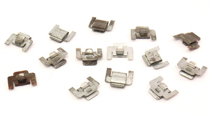 14 Window Scraper Trim Clips 75-93 VW Rabbit & Convertible Cabriolet MK1 Vanagon