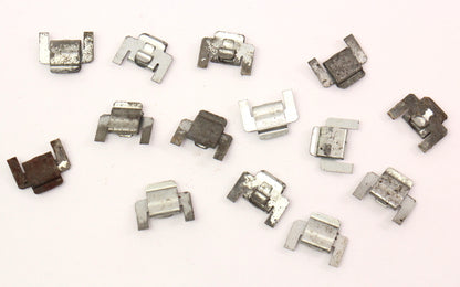 14 Window Scraper Trim Clips 75-93 VW Rabbit & Convertible Cabriolet MK1 Vanagon