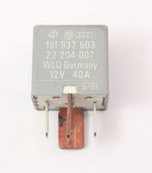 Load Reduction X Contact Relay 18 VW Audi Jetta Golf  Passat . 191 937 503
