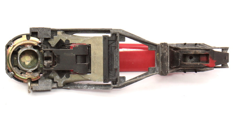 LH Exterior Door Handle 99-05 VW Jetta Golf GTI Mk4 Passat B5 B5.5 - LY3D Red