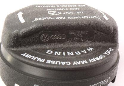 Fuel Gas Cap Lid Jetta Golf Mk4 Passat B5 Beetle A4 A6 - Genuine - 1J0 201 553 F