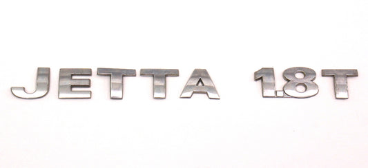 J E T T A  1.8T  Trunk Emblem Badge Letters 99-05 VW Jetta MK4 - Genuine