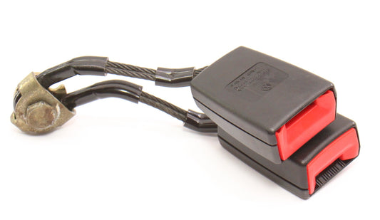 LH Rear Seatbelt Buckle Receiver 99-05 VW Jetta Golf MK4 Black - 1J0 857 488 C/G