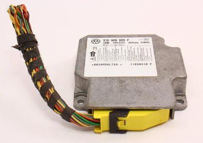 Airbag Air Bag Module Computer & Plug 2003-2005 VW Jetta MK4 - 1C0 909 605 F