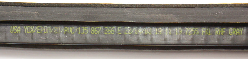 RH Front Door Seal Weather Stripping 99-05 VW Jetta Golf MK4 Gray - Genuine