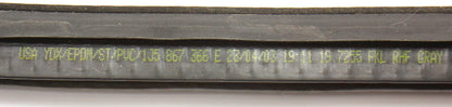 RH Front Door Seal Weather Stripping 99-05 VW Jetta Golf MK4 Gray - Genuine