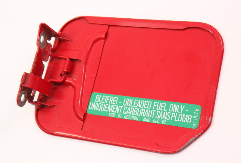 Gas Fuel Door Lid Cover 85-92 VW Jetta Golf MK2 LY3D - Tornado Red - 321 809 905