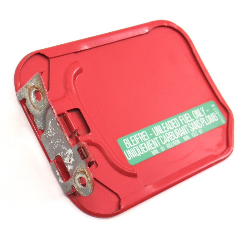 Gas Fuel Door Lid Cover 85-92 VW Jetta Golf MK2 LY3D - Tornado Red - 321 809 905