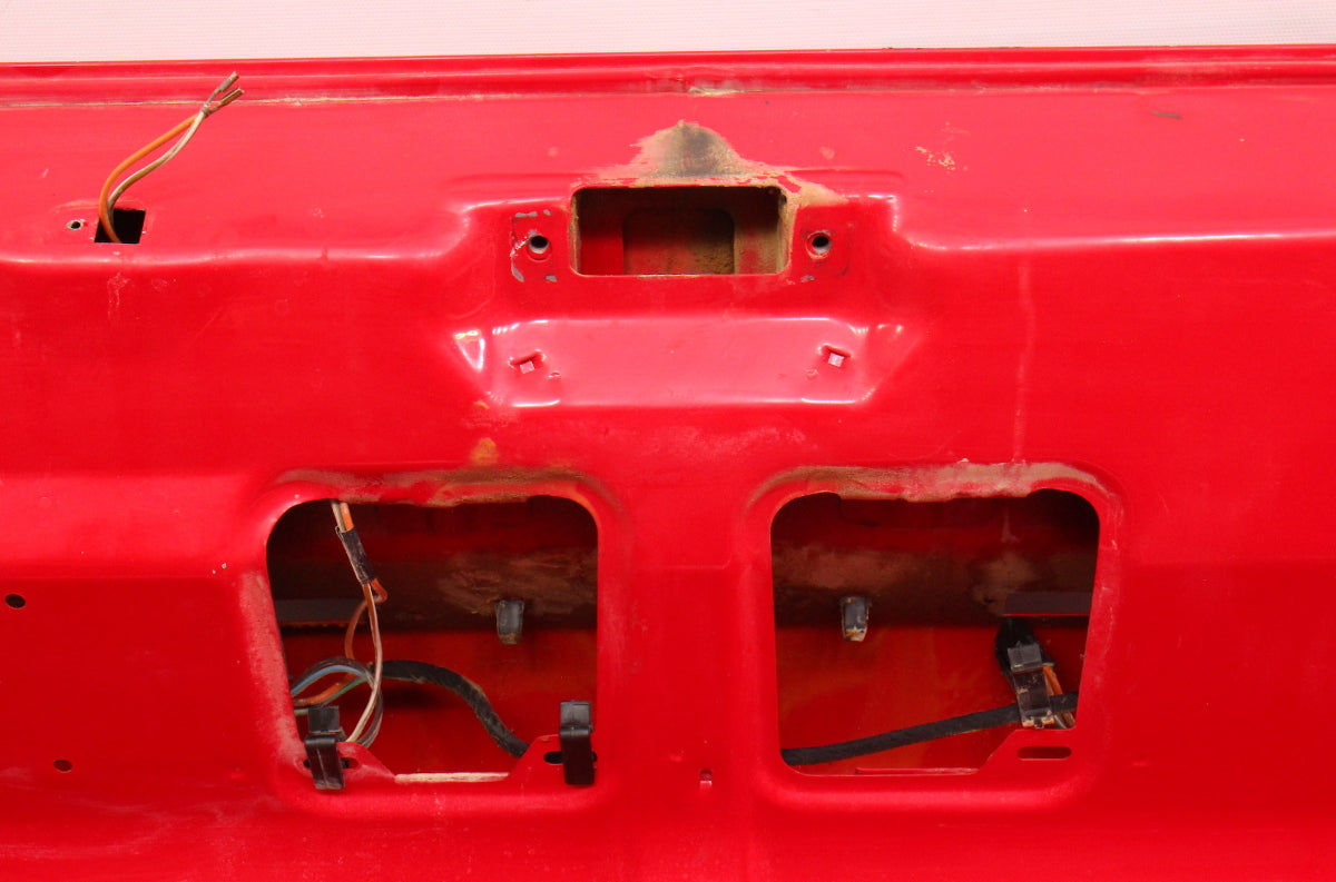 Trunk Lid Deck Boot 85-92 VW Jetta MK2 - LY3D - Tornado Red - Genuine