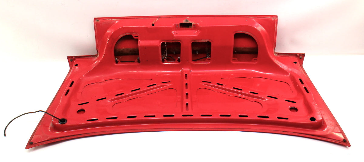 Trunk Lid Deck Boot 85-92 VW Jetta MK2 - LY3D - Tornado Red - Genuine