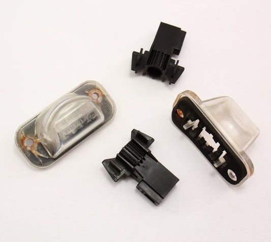 License Plate Lights Lamps Lens Bulb Holder 85-92 VW Jetta Golf GTI MK2 Genuine