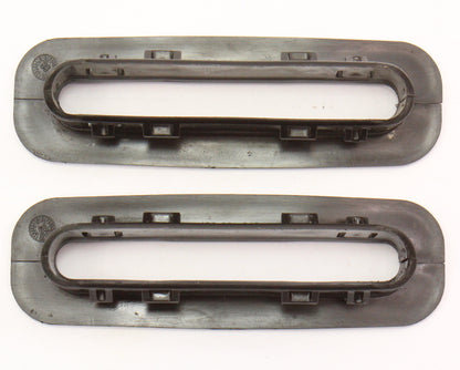 2x Rear Seat Belt SeatBelt Guide Slot Trim 85-92 VW Jetta MK2 - 165 857 849