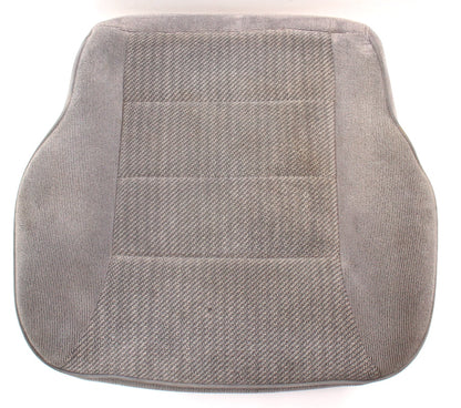 Front Seat Cushion Foam & Cover 85-92 VW Jetta Golf MK2 A2 Grey - 165 881 375