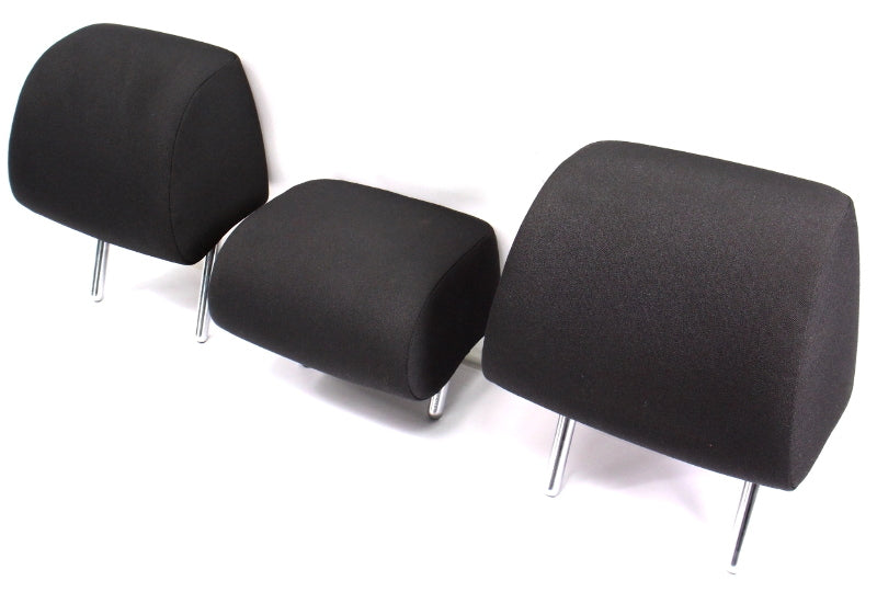 Rear Back Seat Headrest Set 11-18 VW Jetta Sportwagen Sedan Golf GTI MK6 Cloth