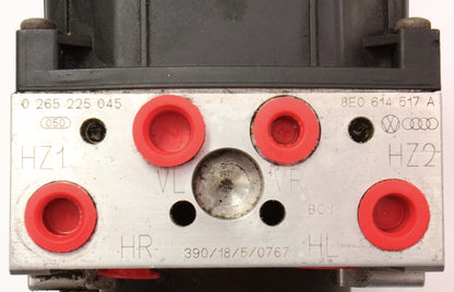 ABS Anti Lock Brake Pump & Module 02-04 Audi A4 B6 Quattro ~ 8E0 614 517 A