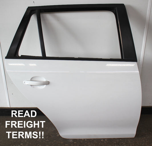 RH Rear Door Shell 09-14 VW Jetta Sportwagen Wagon MK5 MK6 LB9A White ~ Genuine