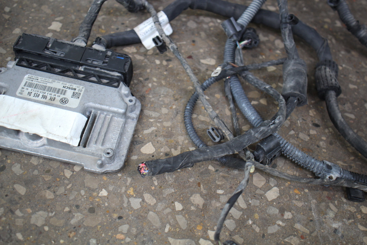 2.5L 07K Engine Motor Swap VW Jetta Golf GTI Cabrio MK1 MK2 MK4 MK5 ECU Wiring