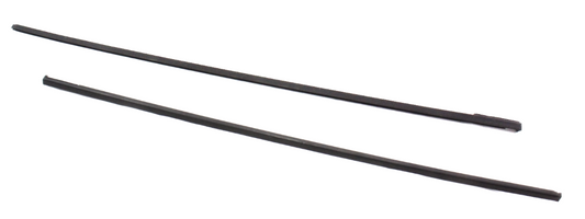 Lower Window Exterior Door Trim Molding Seal Scraper Set 98-05 VW Beetle Genuine