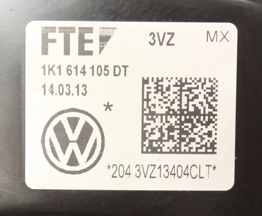 Brake Booster 10-18 VW Golf Jetta MK6 Sedan - Genuine FTE - 1K1 614 105 DT