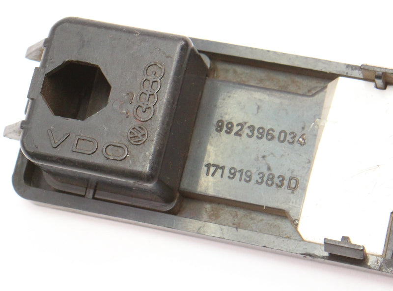 Climate Temp Controls Trim Face Plate 75-80 VW Rabbit MK1 Early 171 919 383 D