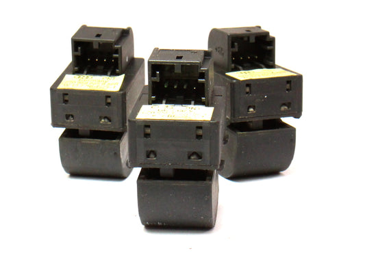 3x Window Switch Set 02-05 Audi A4 S4 B6 - Genuine - 8Z0 959 855 B