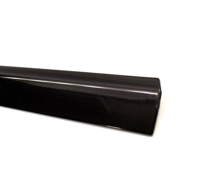LH Front Center Door Molding Trim 02-05 Audi A4 B6 - LY9B Black - 8E0 853 953