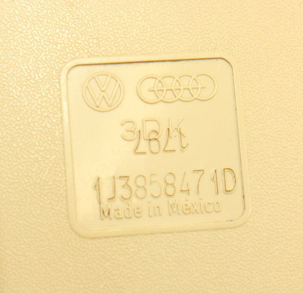 LH Front Seatbelt Receiver Buckle 98-01 VW Beetle Golf GTI 2 Pin ~ 1J3 858 471 D