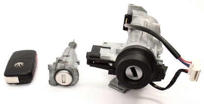 Lock Set Ignition Collar Door Key 10-14 VW Jetta Sportwagen MK6 - 1K0 905 851 B