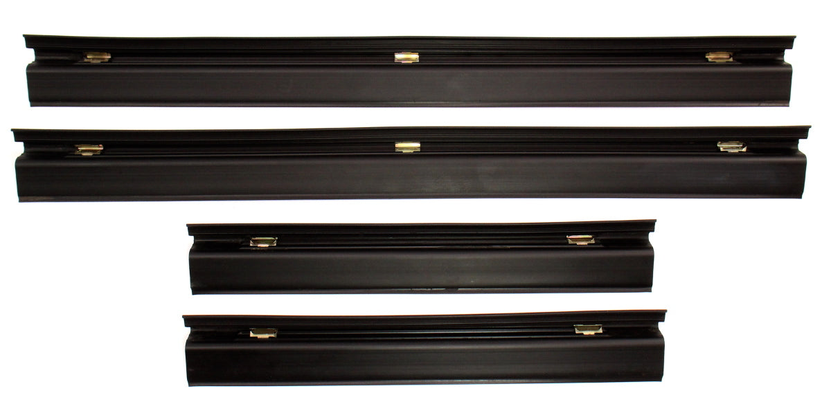 Door Sill Trim Rocker Entry Plate Set VW 75-84 Rabbit & Pickup Jetta Mk1 4-Door