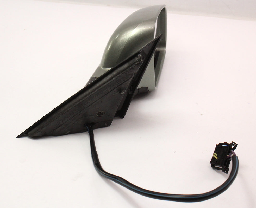 RH Exterior Side View Door Mirror 98-04 VW Passat B5 LA6W Fresco Green - Genuine