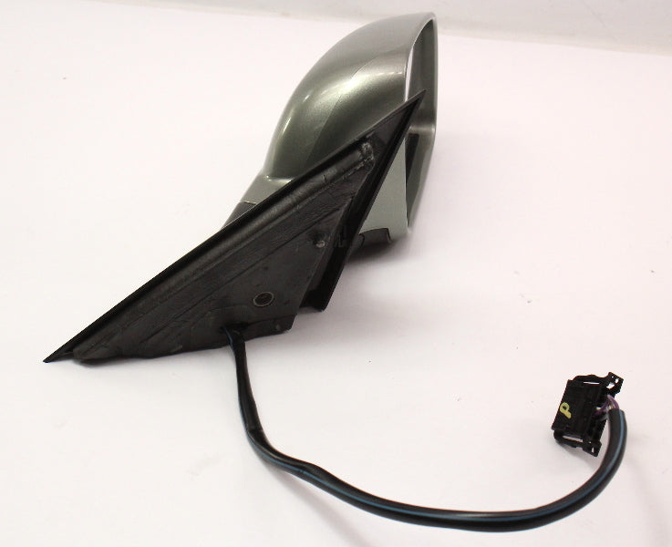 RH Exterior Side View Door Mirror 98-04 VW Passat B5 LA6W Fresco Green - Genuine
