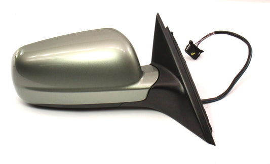 RH Exterior Side View Door Mirror 98-04 VW Passat B5 LA6W Fresco Green - Genuine