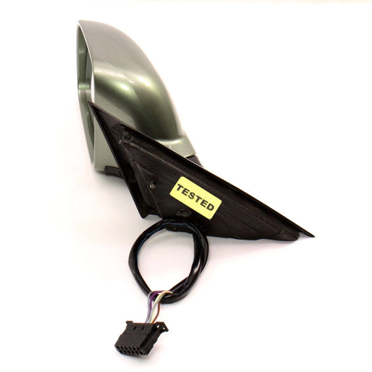 LH Exterior Side View Door Mirror 98-04 VW Passat B5 LA6W Fresco Green - Genuine