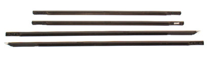 Chrome Door Window Seal Scraper Trim Molding Set 01-05 VW Passat B5.5 ~ Genuine