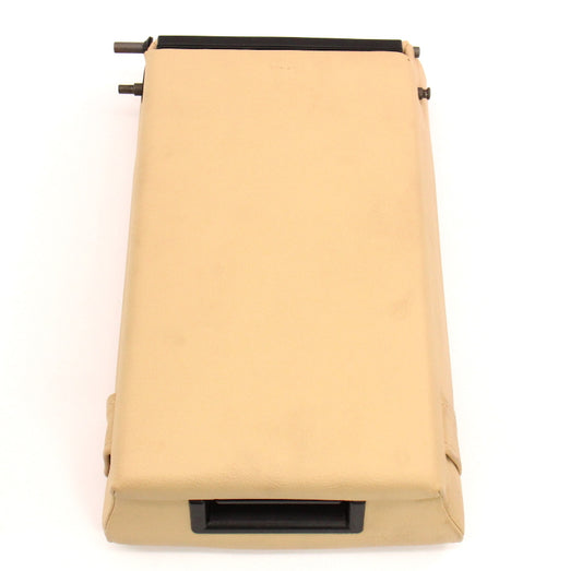 Rear Seat Armrest 01-05 VW Passat B5.5 Arm Rest Sunshine Beige Leather ~ Genuine