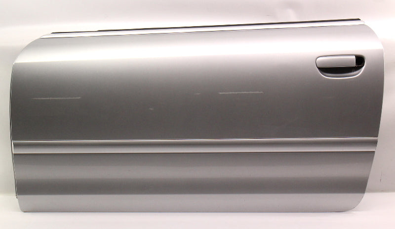 LH Front Door Shell Skin 03-09 Audi A4 S4 B6 Convertible Cabriolet LY7W Silver