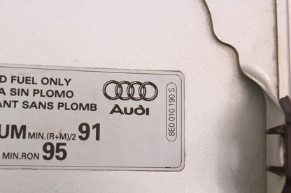 Fuel Door Gas Flap 03-09 Audi A4 S4 B6 B7 Convertible Cabriolet LY7W Silver
